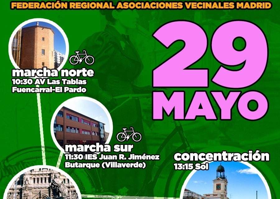 La FRAVM reclama la construcción de al menos 50 nuevos centros escolares para frenar la masificación