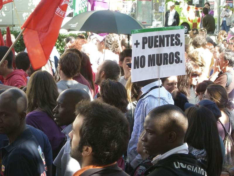 La FRAVM sale a la calle contra la reforma de la Ley de Extranjería
