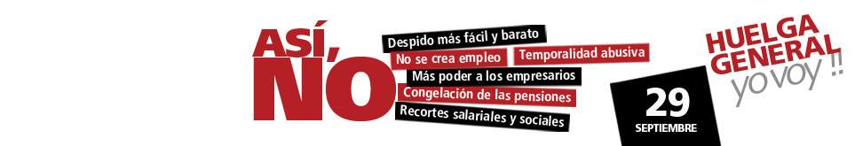 La FRAVM se suma a la convocatoria de la huelga general del 29-S
