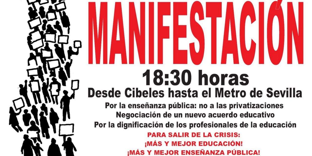 La FRAVM se suma a la defensa de la educación pública