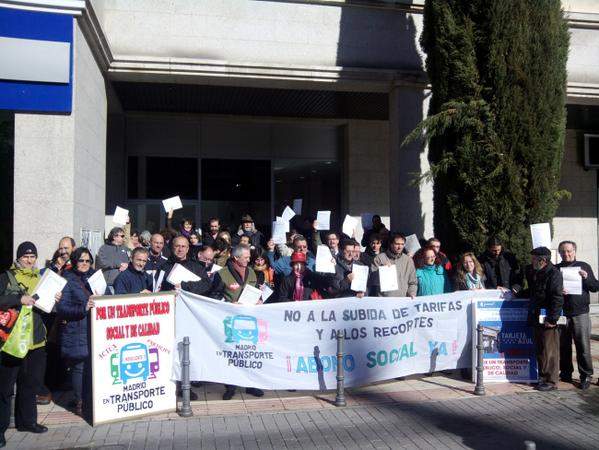 La Plataforma Madrid en Transporte Público se ofrece para transformar el marco tarifario de la región