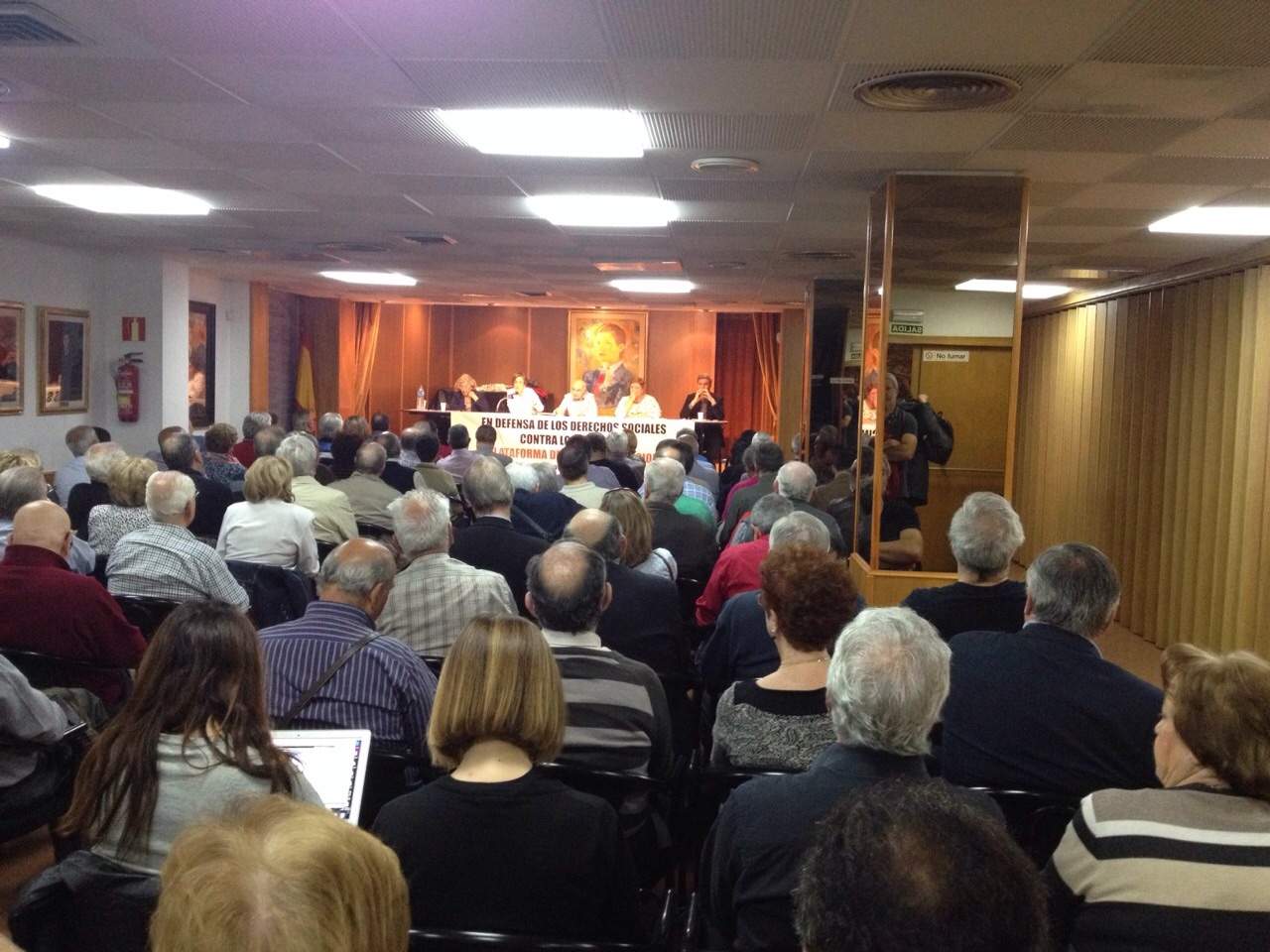 La Plataforma Mayores en Acción traslada sus reivindicaciones a varias candidaturas municipales