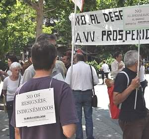 La asociación vecinal de Prosperidad se niega a abandonar su local a pesar del ultimátum de la Comunidad de Madrid