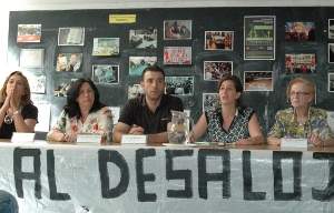 La asociación vecinal de Prosperidad se rodea de apoyos en su resistencia al desalojo