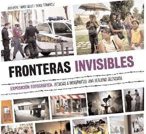 La exposición ”Fronteras invisibles” recala en el barrio de Lucero