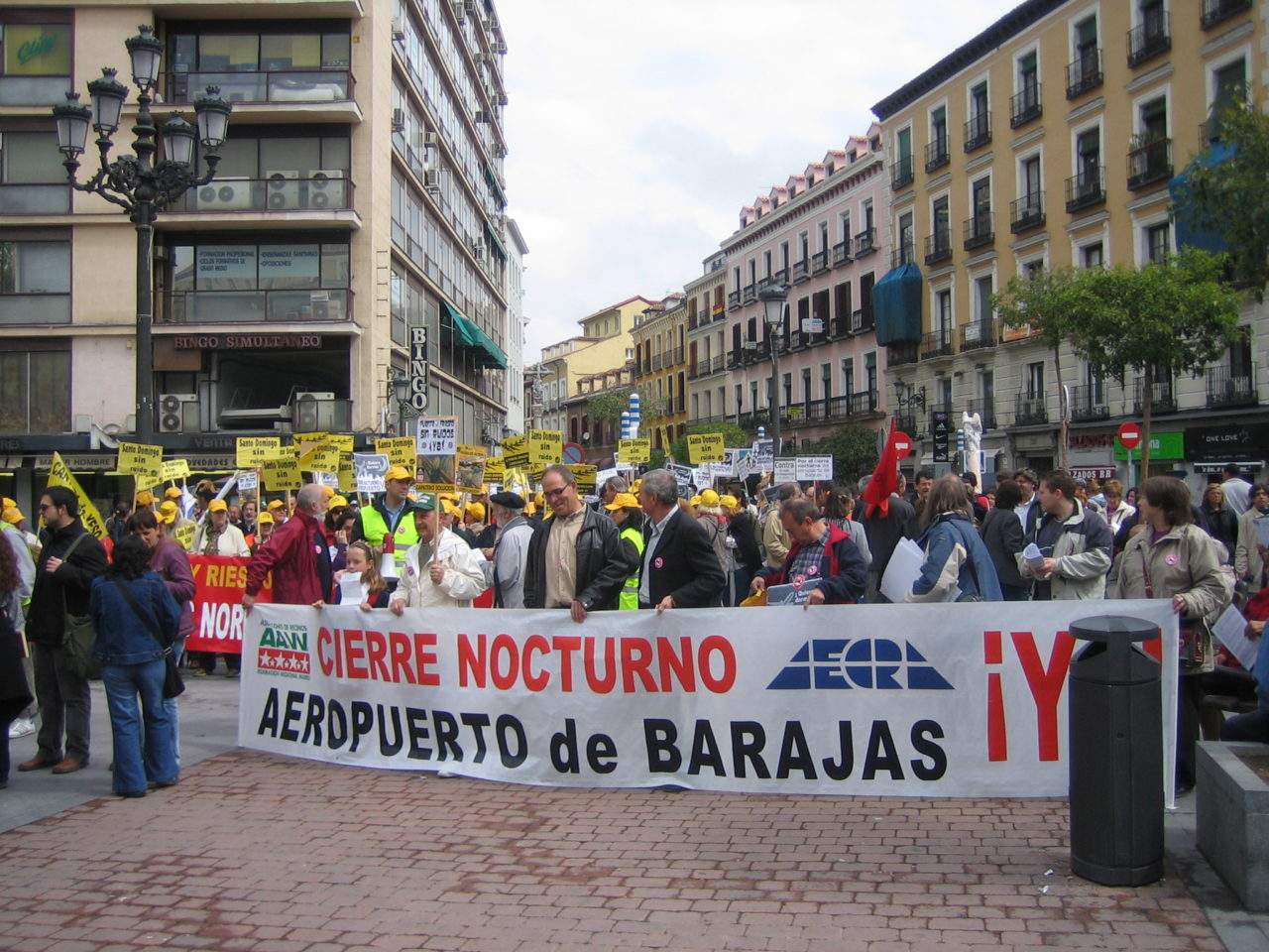 La huella de ruido de Barajas, un nuevo brindis al sol