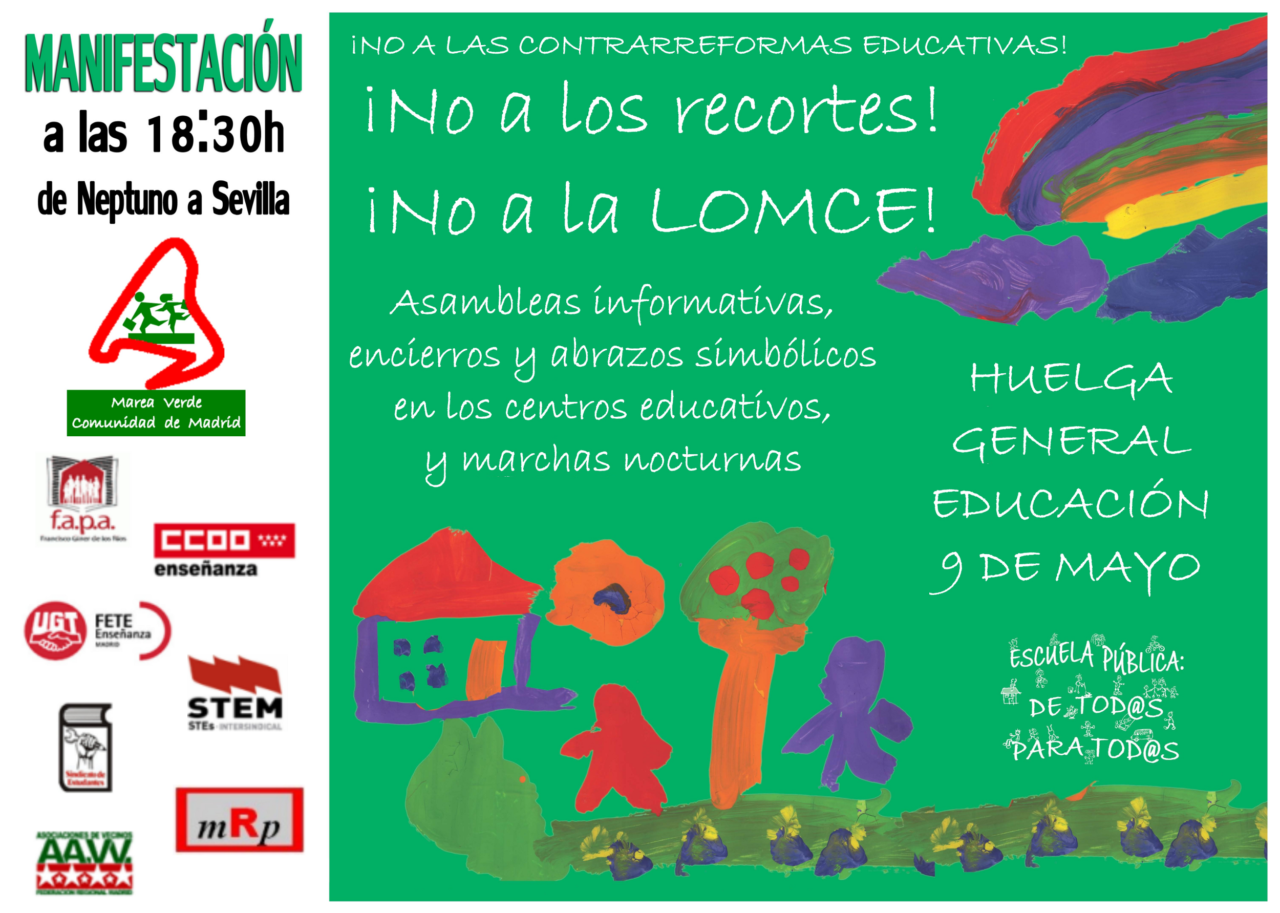 La marea verde inundará las calles el #9M
