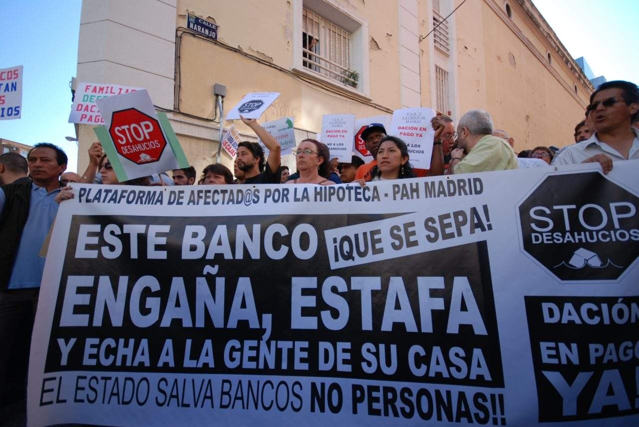 La solidaridad ciudadana impide que un vecino de Tetuán pierda su vivienda