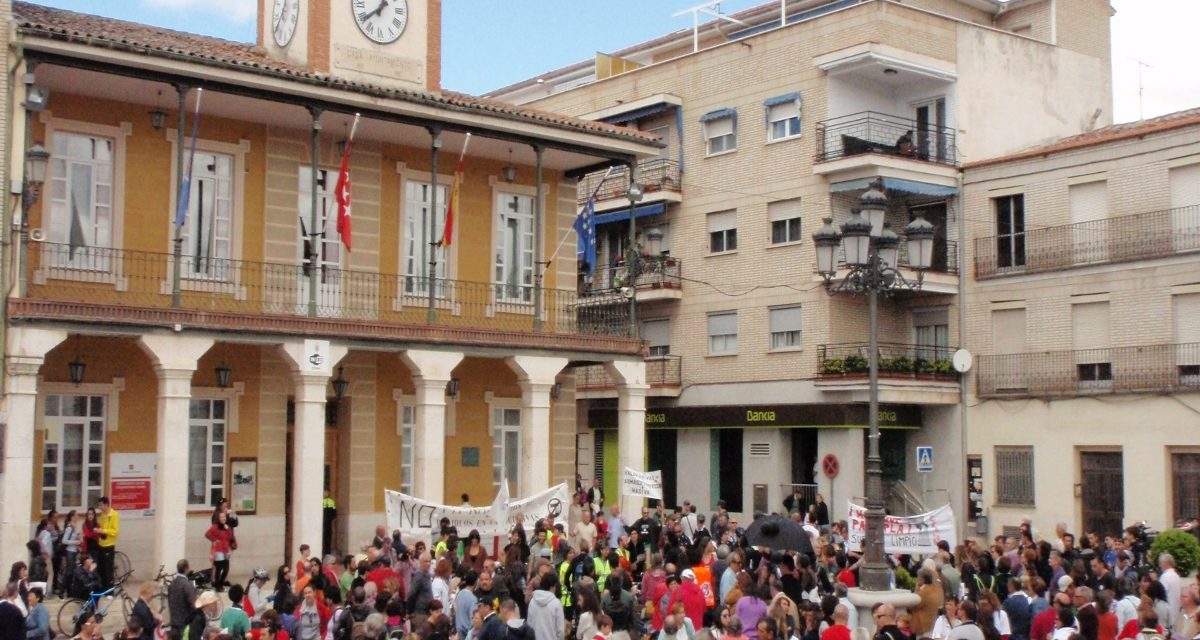 La vega del Tajuña, en pie contra la incineración de residuos en Morata
