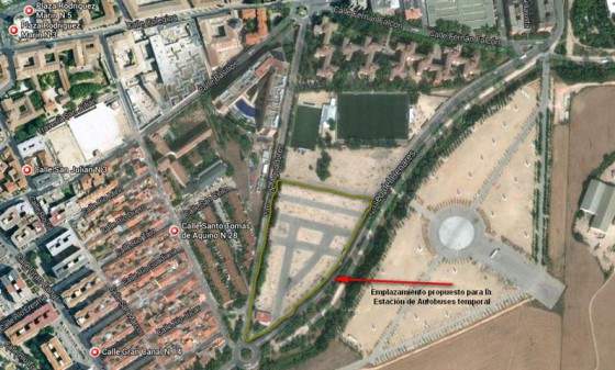 Las asociaciones vecinales de Alcalá, contra el traslado provisional de la estación de autobuses al antiguo recinto ferial