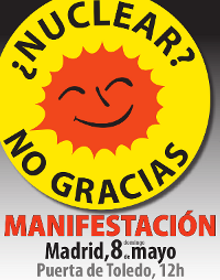 Las asociaciones vecinales de Madrid se suman a la movilización antinuclear del domingo