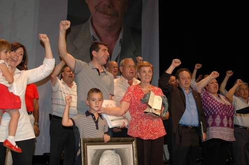 Las asociaciones vecinales rinden homenaje a Eusebio Calle