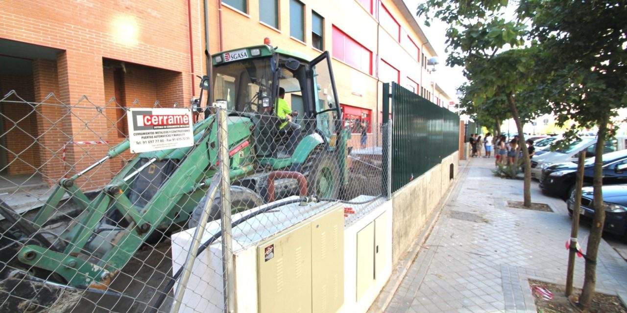 Las clases en Butarque (Villaverde) comenzarán, un año más, con las obras del instituto sin acabar