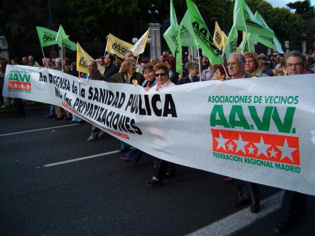 Las organizaciones sociales reiteran su rechazo a la desaparición de las 11 áreas de salud