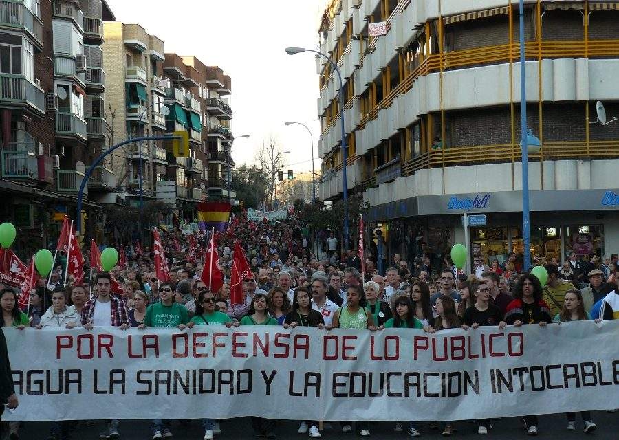 Leganés ”calienta” las calles de cara a la huelga general del 29M