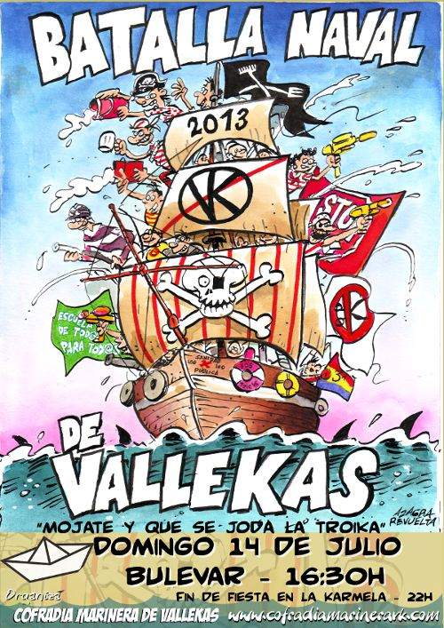 Llega la 32ª edición de la batalla naval de Vallekas