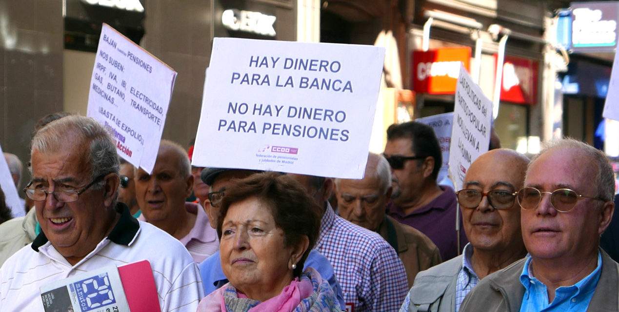 Los mayores ponen en marcha una red estatal para luchar por el sistema público de pensiones