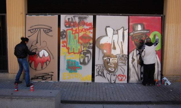 Los niños de Lavapies aprenden a pintar grafitis de forma responsable