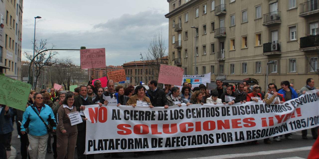 Los usuarios y trabajadores de los centros ocupacionales clausurados por el Gobierno regional no están solos