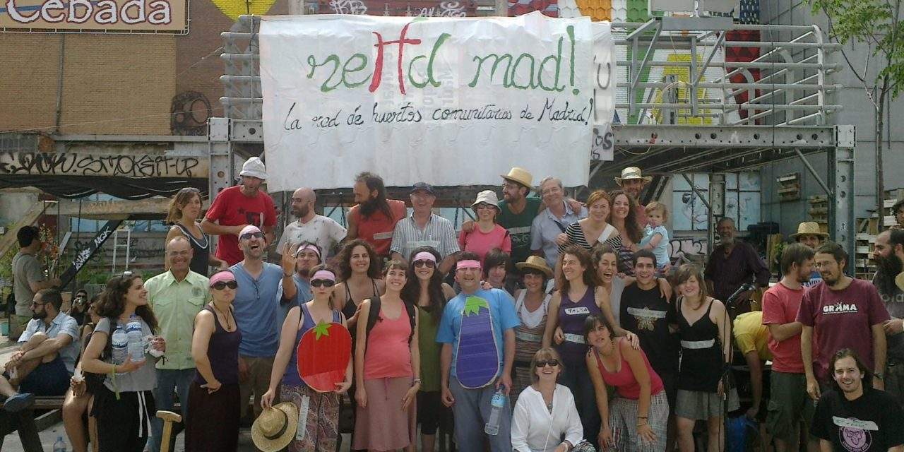 Madrid acoge el I Encuentro Estatal de Redes de Huertos Urbanos Comunitarios