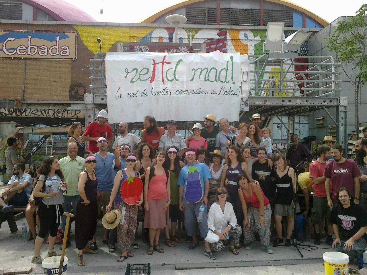 Madrid acoge el I Encuentro Estatal de Redes de Huertos Urbanos Comunitarios
