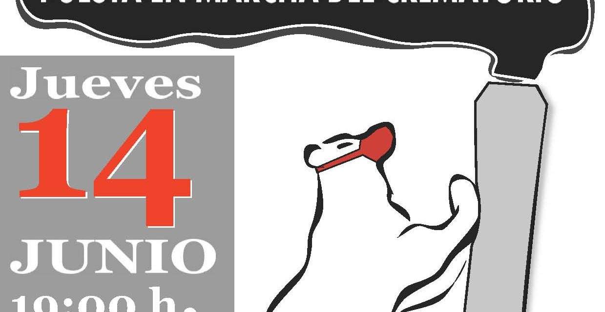 Manifestación contra los hornos crematorios del cementerio Sur