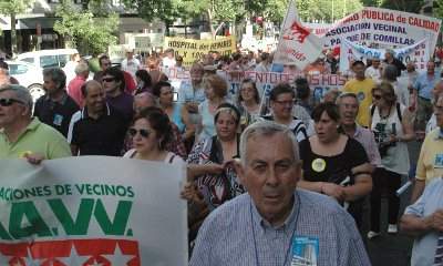 Más de 1.500 personas claman de nuevo por la sanidad pública madrileña