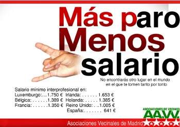 ”Más paro, menos salario”: las asociaciones vecinales responden a Metro con una contracampaña