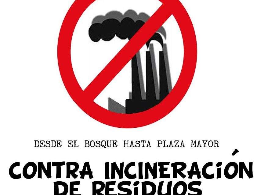 Morata de Tajuña se echa a la calle contra la combustión tóxica de residuos en la cementera de Portland