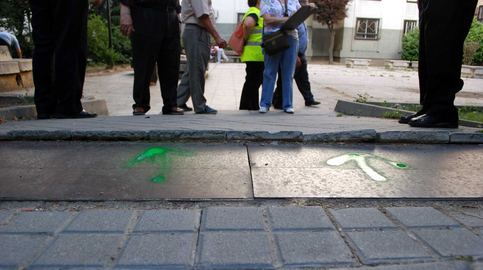 Orcasitas ”cartografía” los baches y socavones del barrio