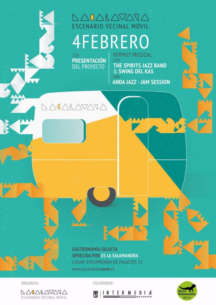 Cartel de presentación de LaCaravana