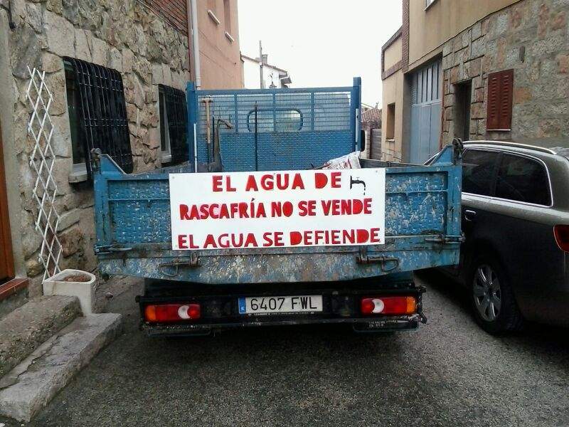Rascafría celebrará una consulta ciudadana sobre el modelo de gestión del agua este sábado