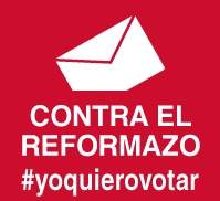 Sal a la calle contra la reforma de la Constitución y por la convocatoria de un referéndum
