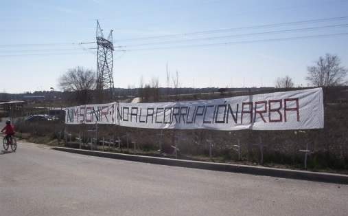 Sanse vuelve a salir a la calle contra el cierre de la M-50