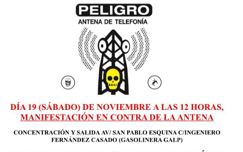 Sobre la polémica antena de Coslada: “la salud de los vecinos les importa un pimiento”