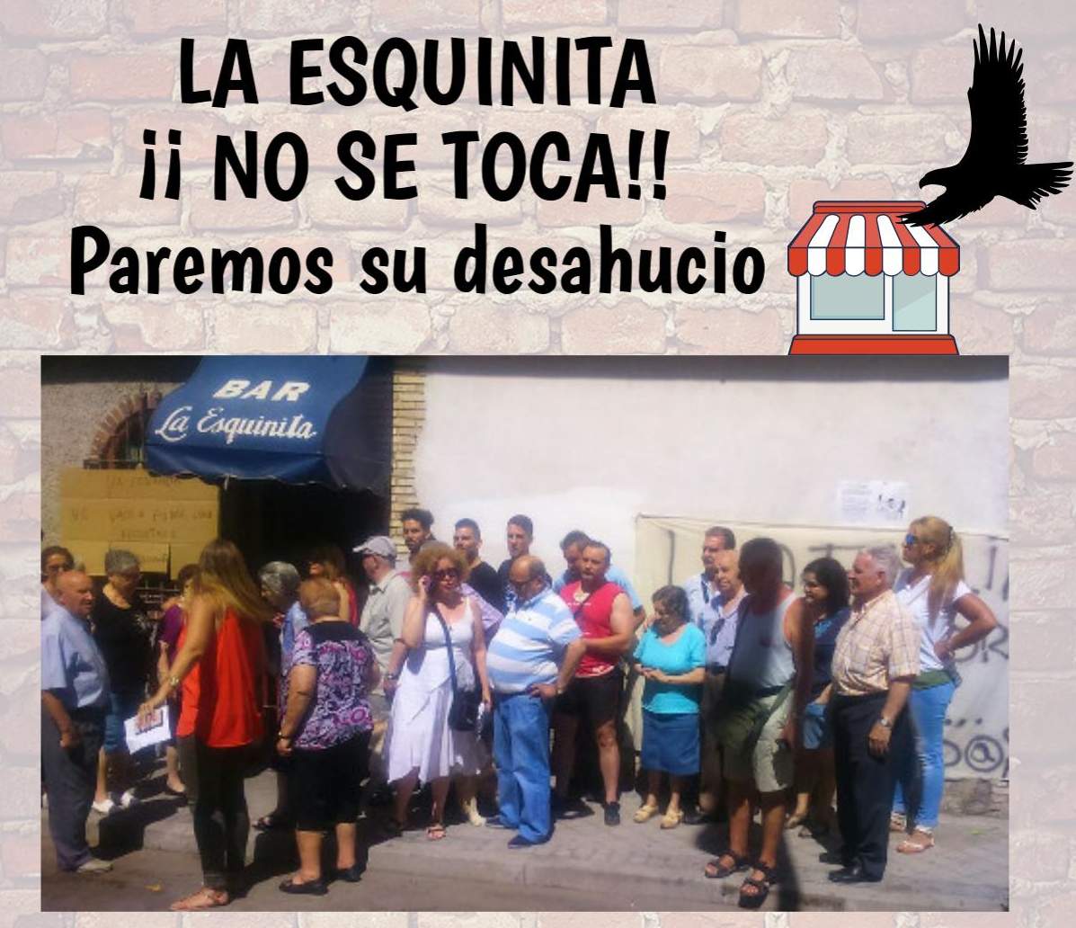 Suspendido el desalojo de La Esquinita
