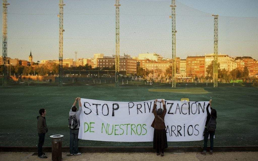 La AV El Organillo propone crear nuevos espacios deportivos en el parque del Tercer Depósito del Canal
