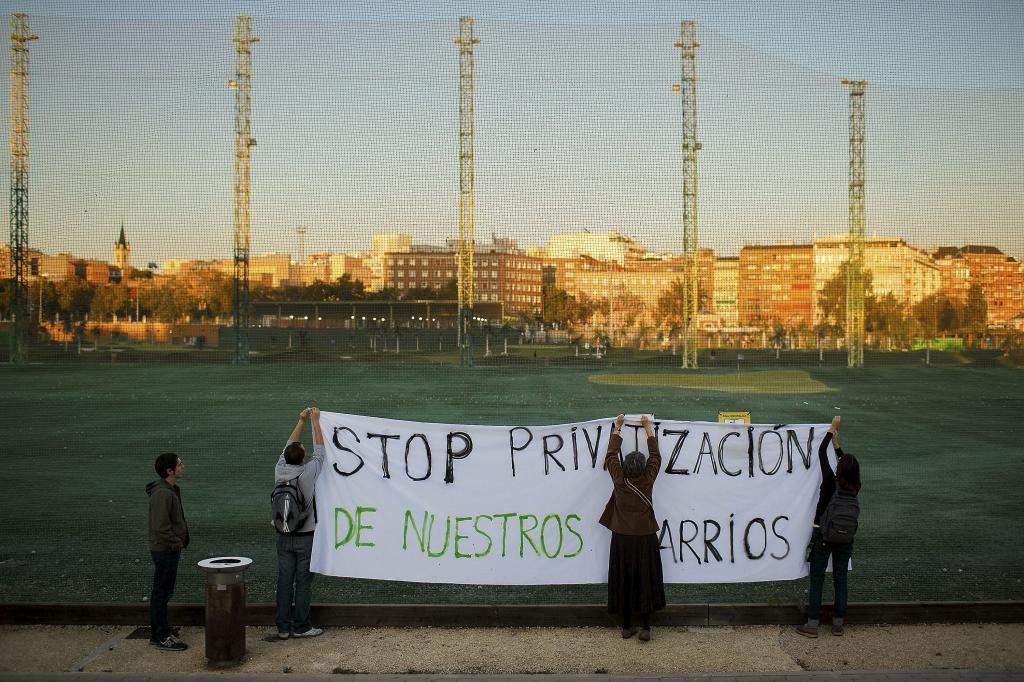 La AV El Organillo propone crear nuevos espacios deportivos en el parque del Tercer Depósito del Canal