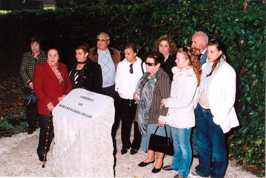 Un parque honrará la memoria de Mª Luz Nájera en la Alameda de Osuna