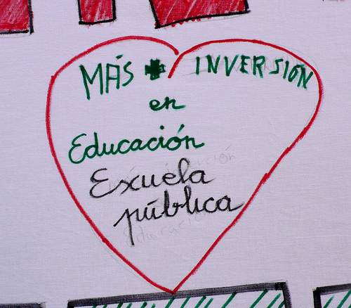 Vallecas se mueve contra el deterioro de la educación pública