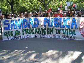 Concentración contra el cierre del Puerta de Hierro