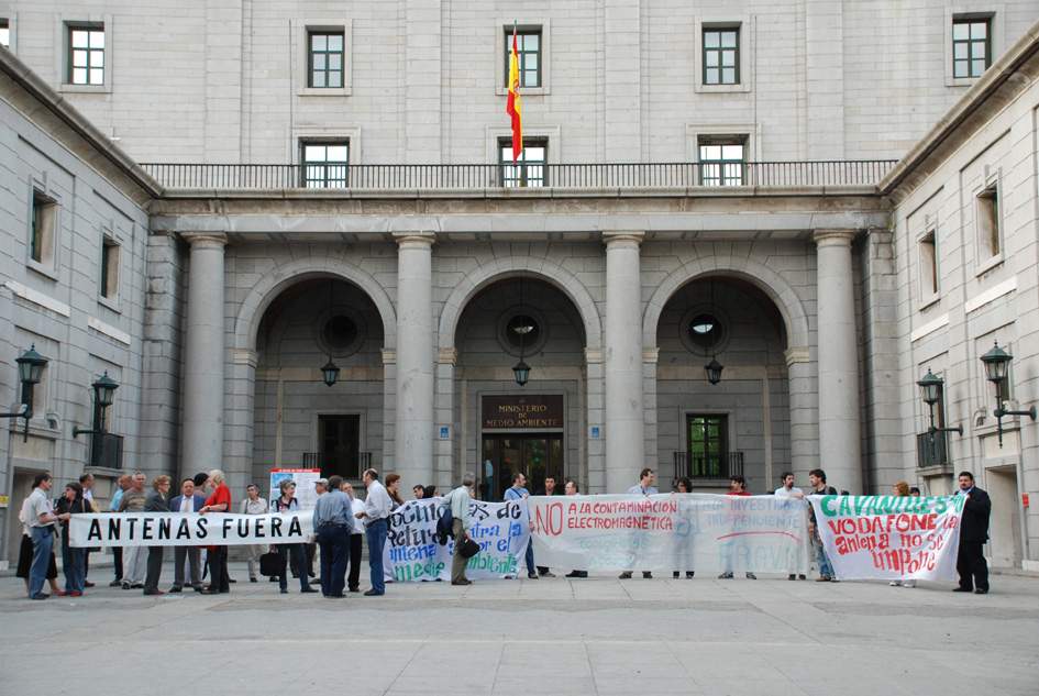 Concentración contra la contaminación electromagnética