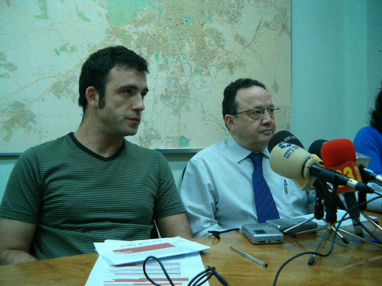 Francisco Caño presenta al nuevo presidente de la FRAVM, Nacho Murgui