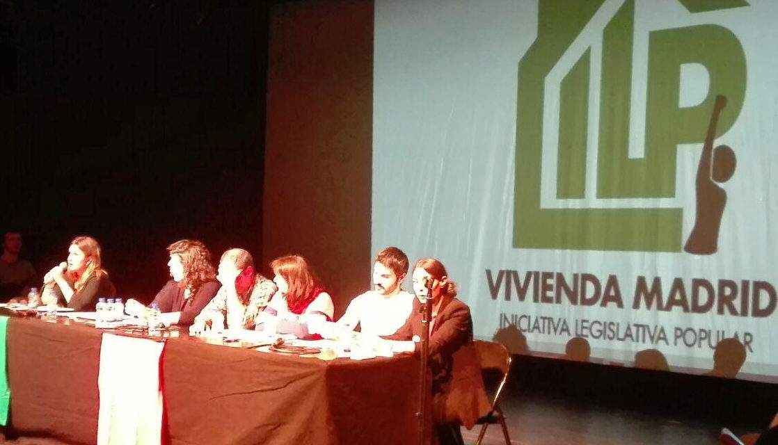 Arranca la campaña de la ILP madrileña por el derecho a la vivienda