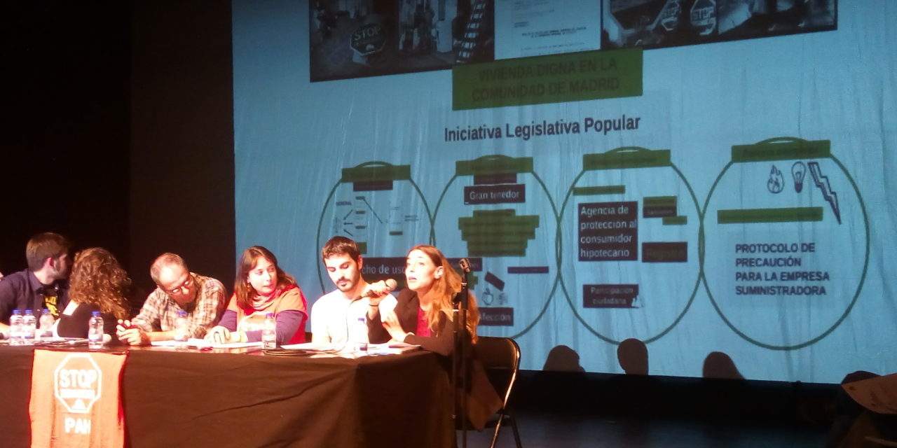 Arranca la campaña de la ILP madrileña por el derecho a la vivienda