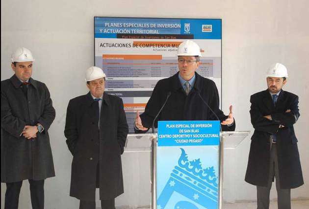 Iniciadas las obras de transformación del antiguo club social de Ciudad Pegaso en centro deportivo