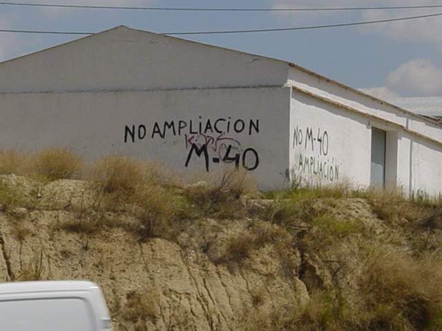 La FRAVM e IU, contra la ampliación de la M-40