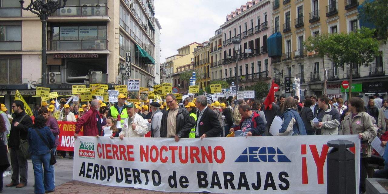 La FRAVM participará en los órganos de vigilancia y control medioambiental del aeropuerto