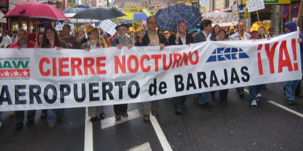 La FRAVM presentará alegaciones a la huella acústica de Barajas