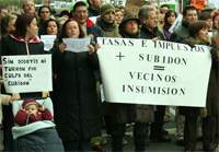 Los vecinos de Salamanca, acompañados de los de Madrid, se manifestarán ante la sede del PP contra la subida de los impuestos municipales salmantinos